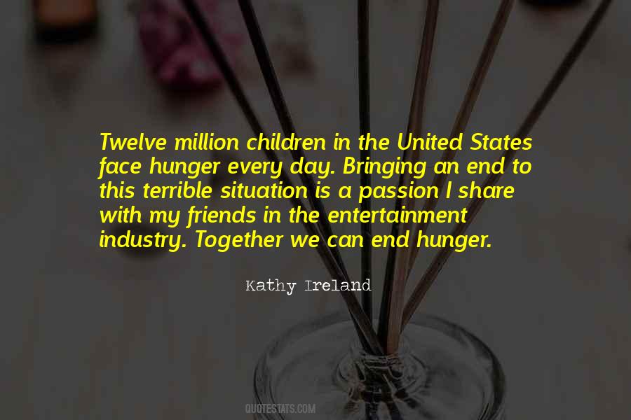 Quotes About Hunger In The United States #1712338