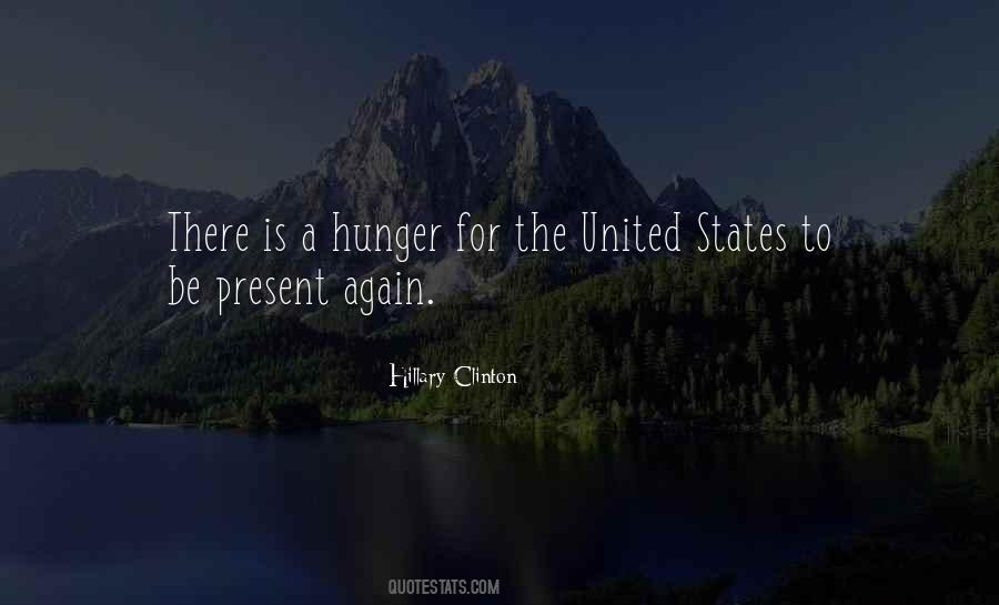 Quotes About Hunger In The United States #493493
