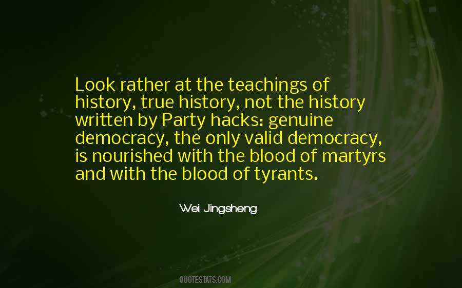 Quotes About Teaching History #1230303