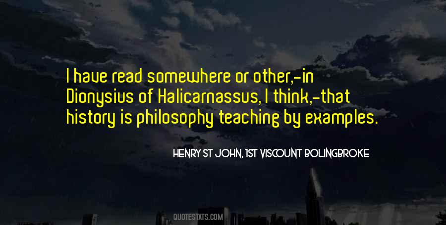 Quotes About Teaching History #1583707