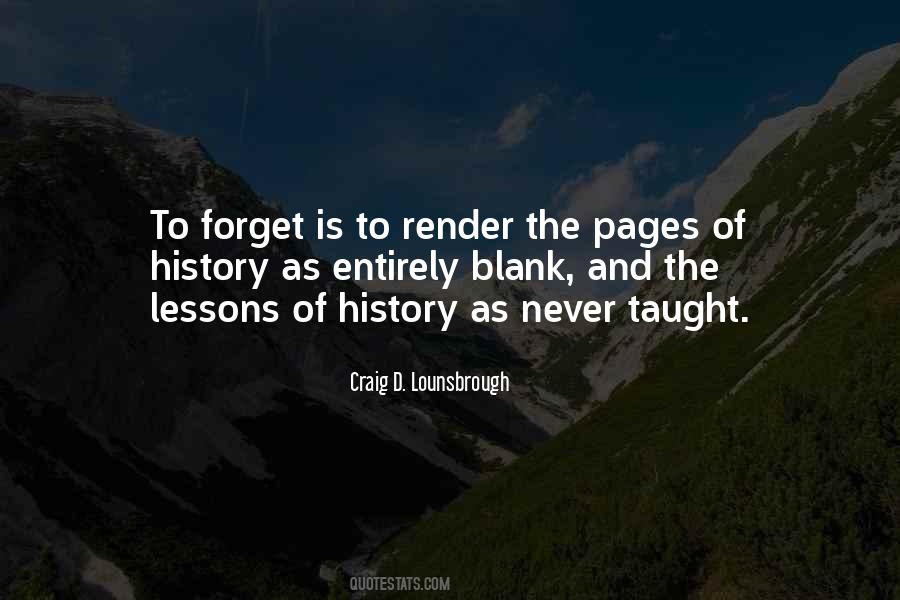 Quotes About Teaching History #1732954