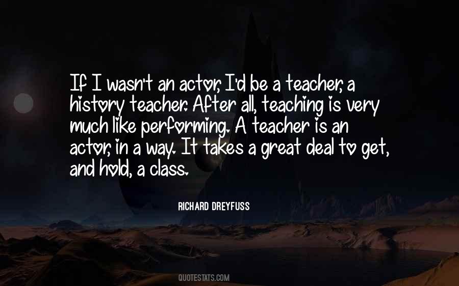 Quotes About Teaching History #540352