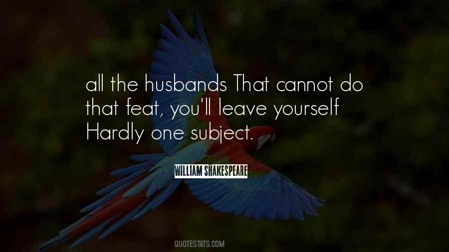Quotes About Husbands #1271631