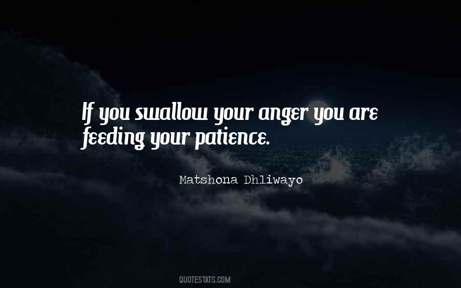 Quotes About Patience And Anger #1683517