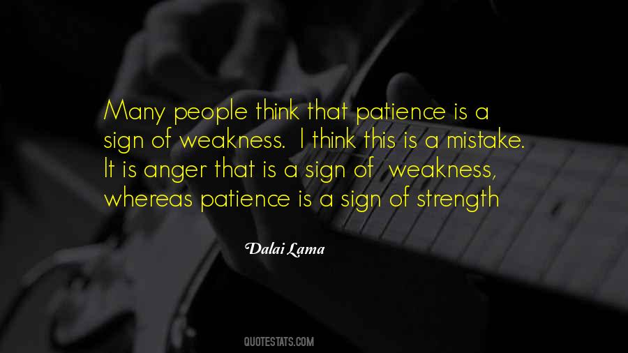 Quotes About Patience And Anger #254706