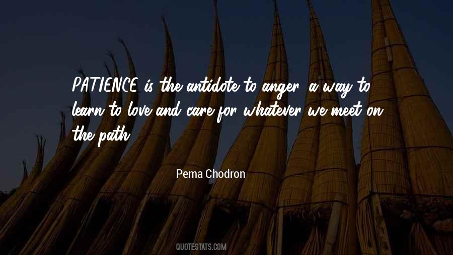 Quotes About Patience And Anger #739943