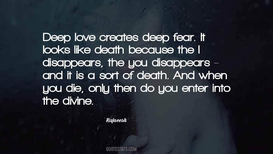 Quotes About Fear And Love #124219