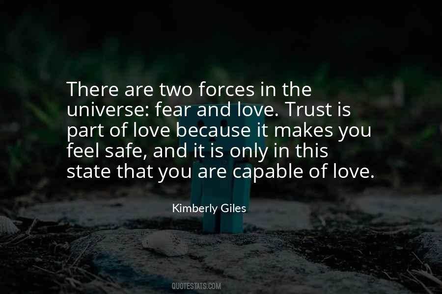 Quotes About Fear And Love #904653