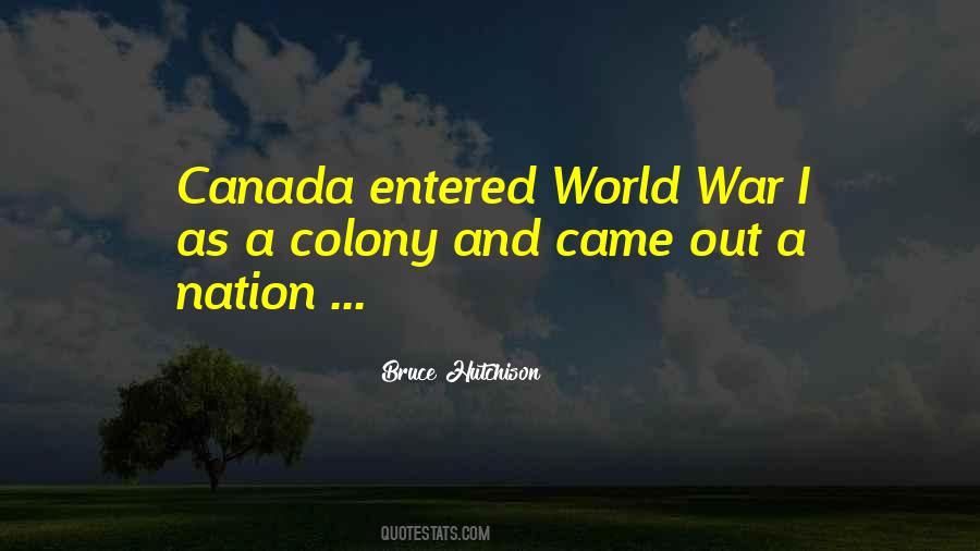 Quotes About Canada In World War 2 #1589525