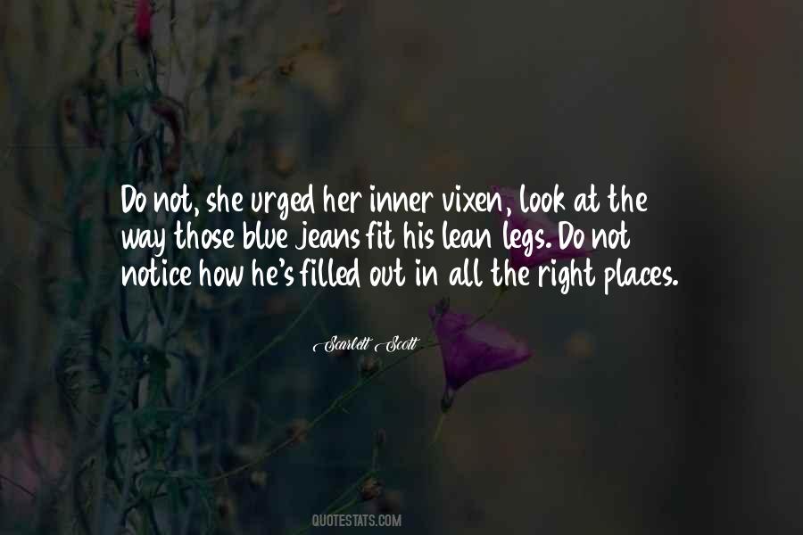 Quotes About Blue Jeans #1089721