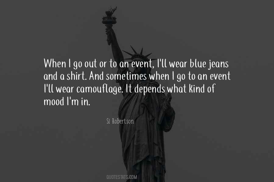 Quotes About Blue Jeans #127821