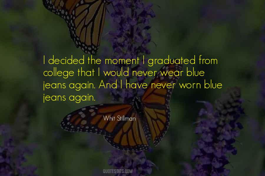Quotes About Blue Jeans #1516132
