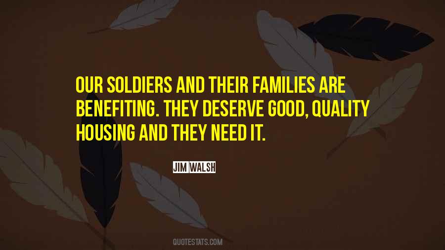 Quotes About Soldiers And Their Families #1711686