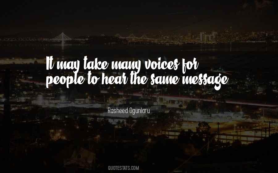 Voices Of Time Quotes #545174