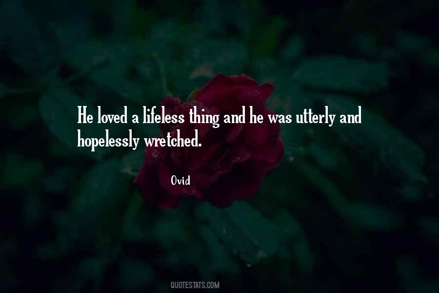 Lifeless Things Quotes #35943