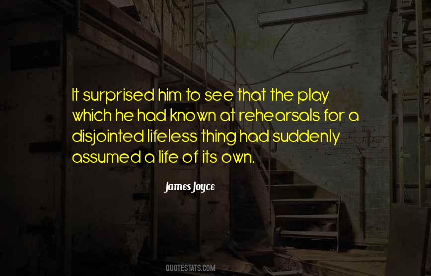 Lifeless Things Quotes #377546