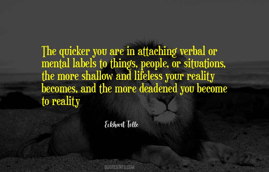 Lifeless Things Quotes #455732