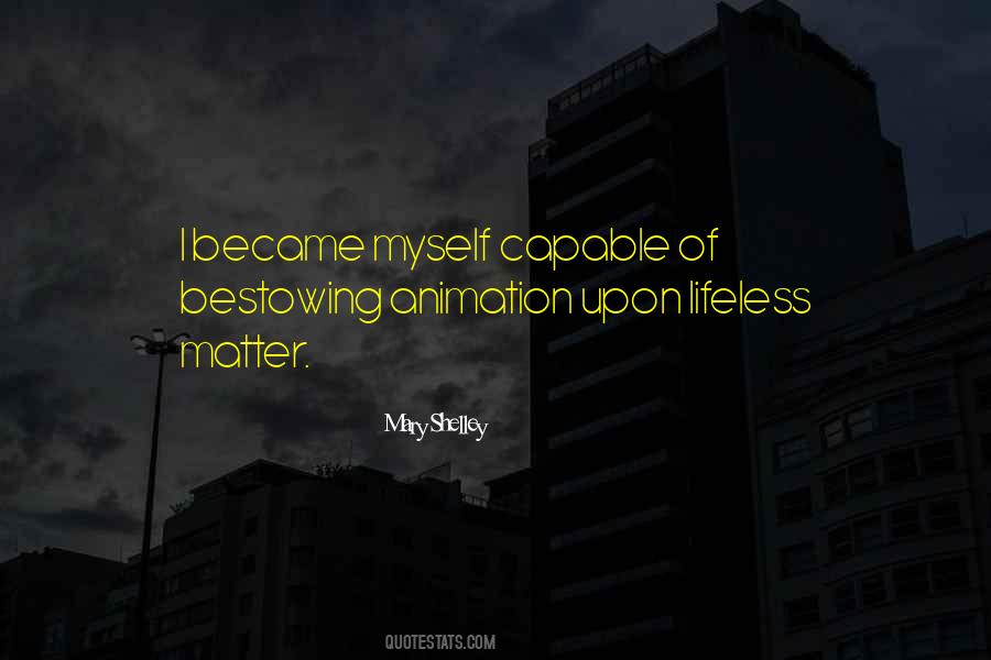 Lifeless Things Quotes #70466