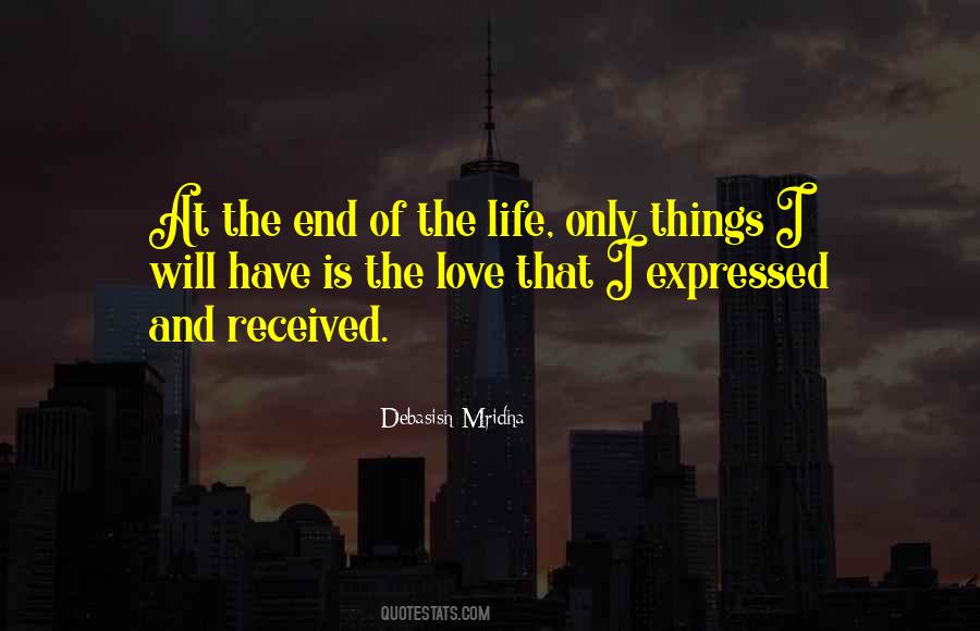 Love Received Quotes #438537