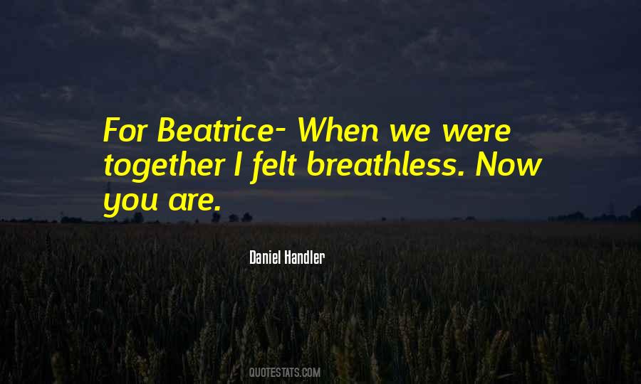 Quotes About Beatrice #1810552