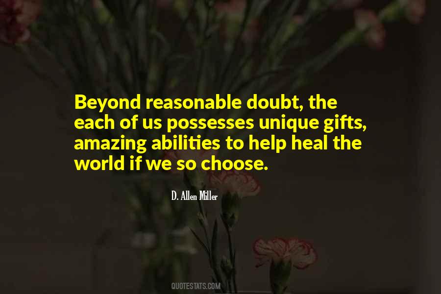 Quotes About Beyond A Reasonable Doubt #673339