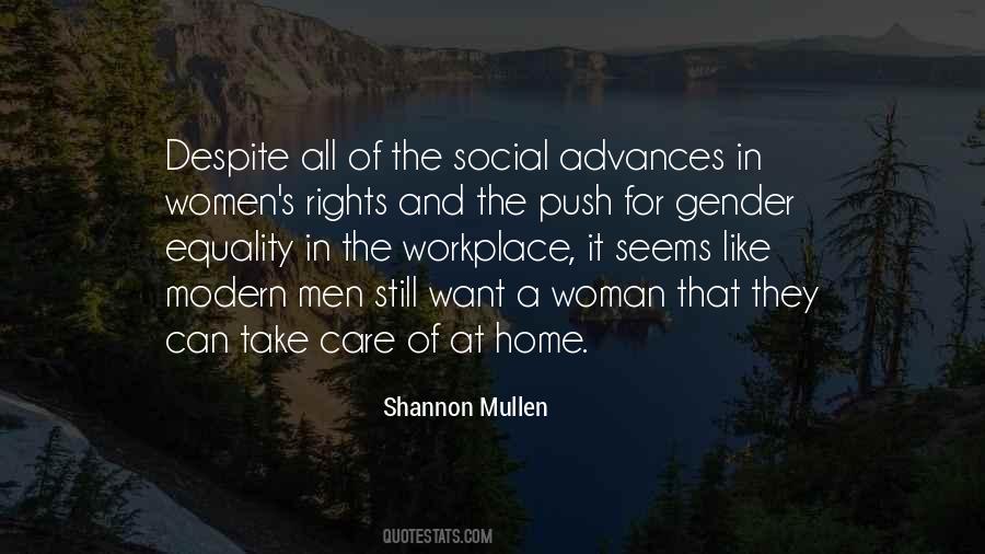 Quotes About Gender Equality In The Workplace #139739