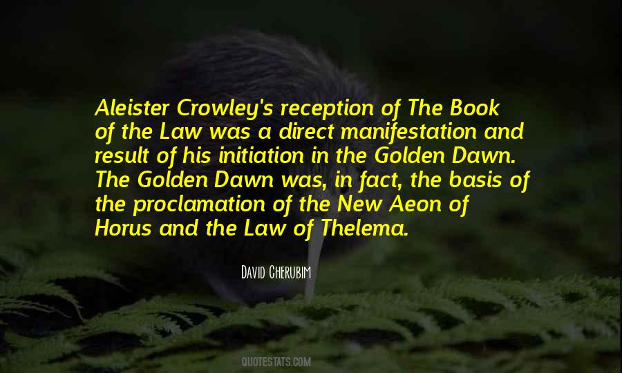 The Book Of The Law Quotes #1093403