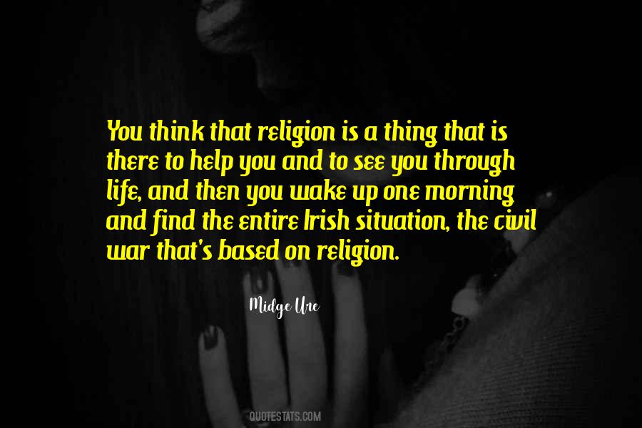 Religion War Quotes #953141
