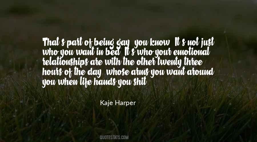 Being In Your Arms Quotes #1630675