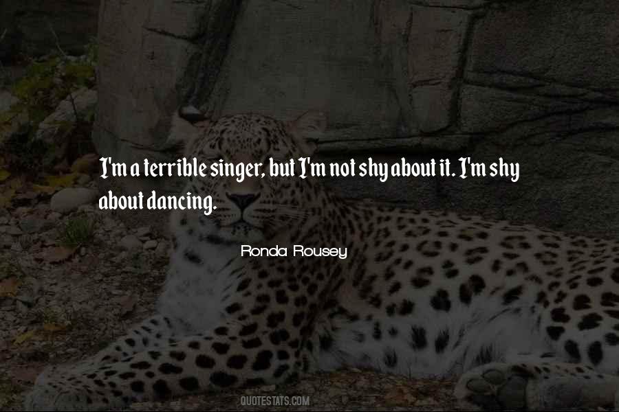 Quotes About Not Dancing #221346