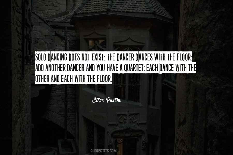 Quotes About Not Dancing #343220