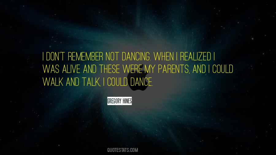 Quotes About Not Dancing #352093