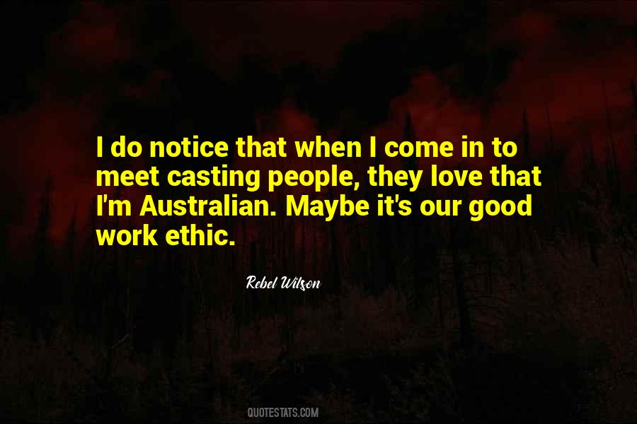 Quotes About Good Work Ethic #1833313
