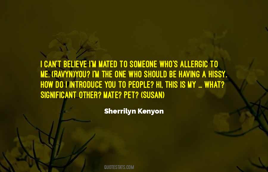 Allergic To Quotes #915781