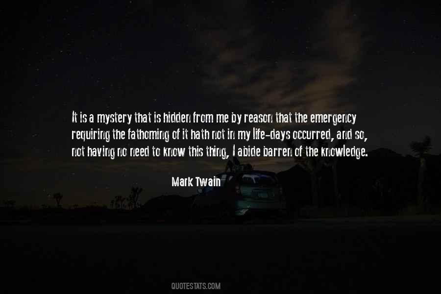 Quotes About Life Mark Twain #1347085