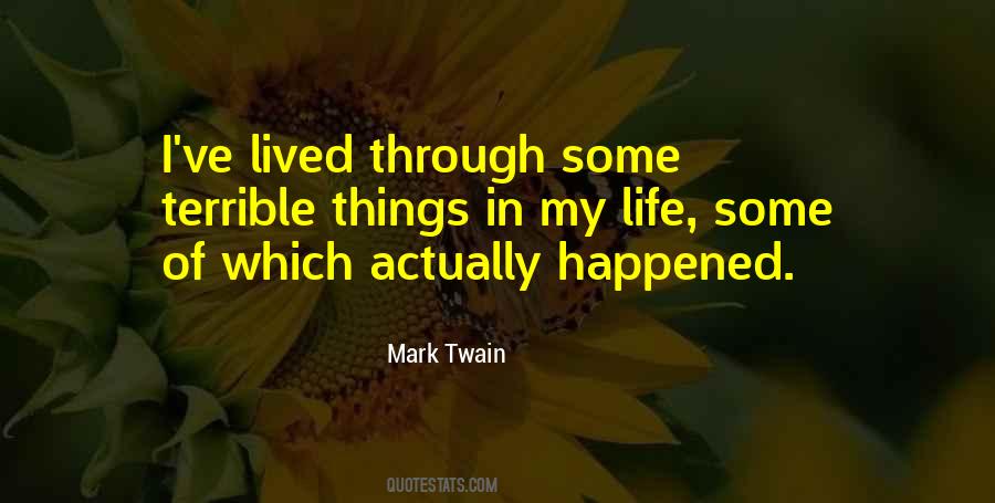 Quotes About Life Mark Twain #409414