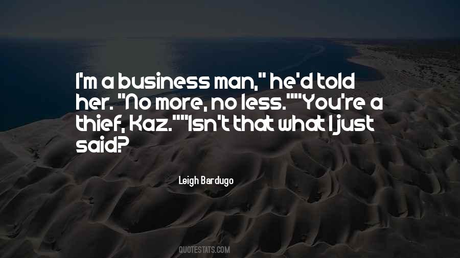 Business Man Quotes #718320