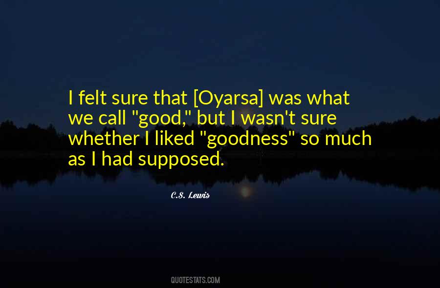 Quotes About Oyarsa #1292316