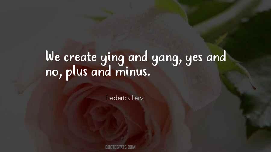 Quotes About Yang #92448