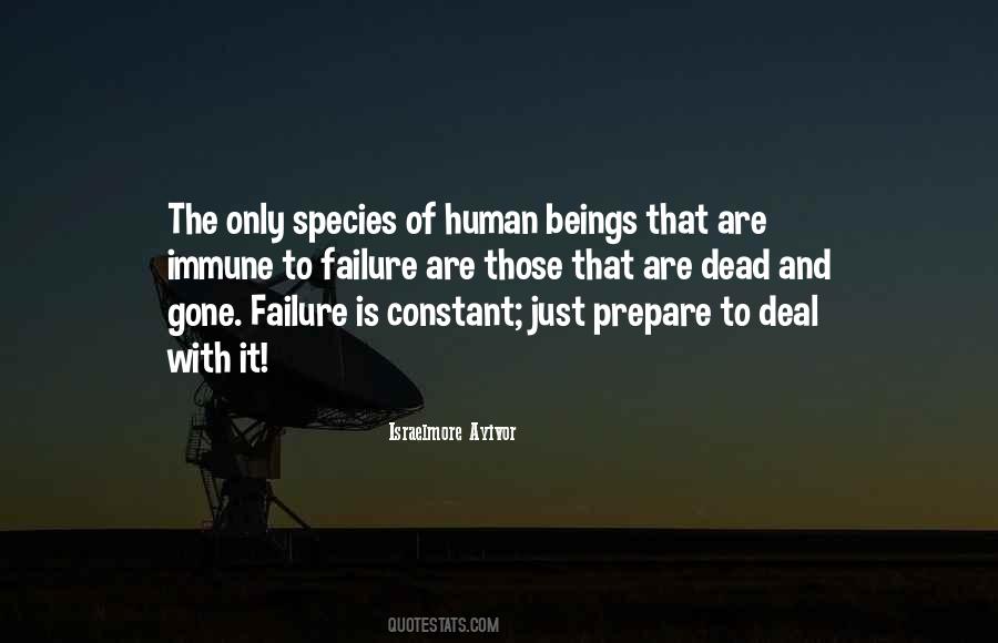 Deal With Failure Quotes #519210