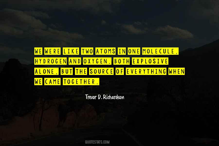 Quotes About Oxygen And Love #1180380