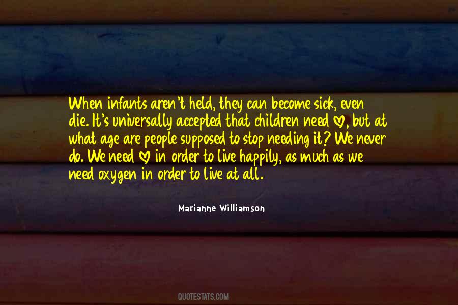 Quotes About Oxygen And Love #1362206