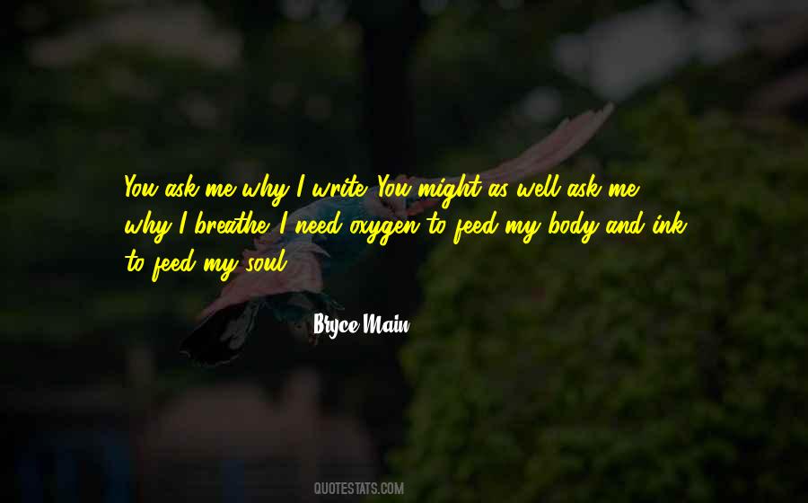 Quotes About Oxygen And Love #430268
