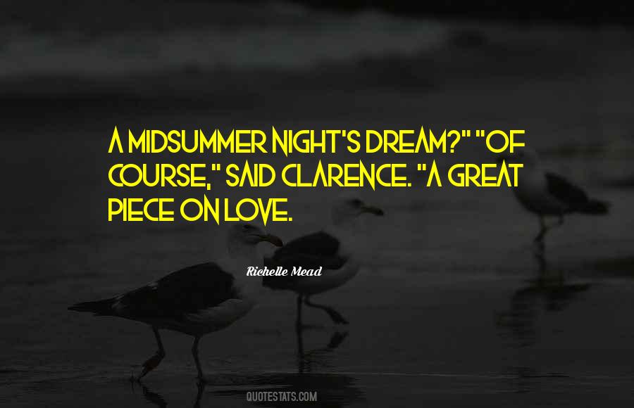 Quotes About Midsummer #697326