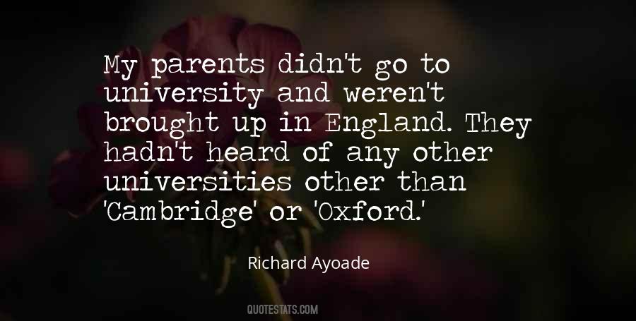 Quotes About Oxford University #682416