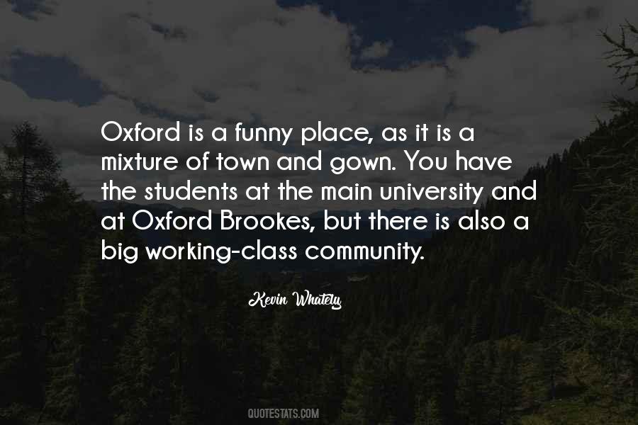 Quotes About Oxford University #882956