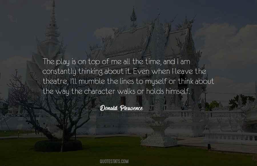 Theatre Play Quotes #190120