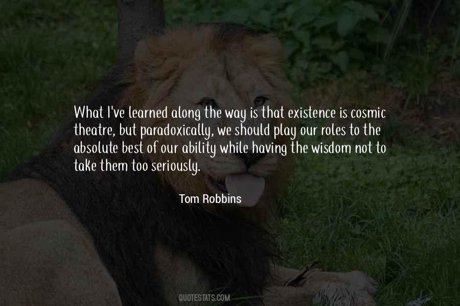 Theatre Play Quotes #323994