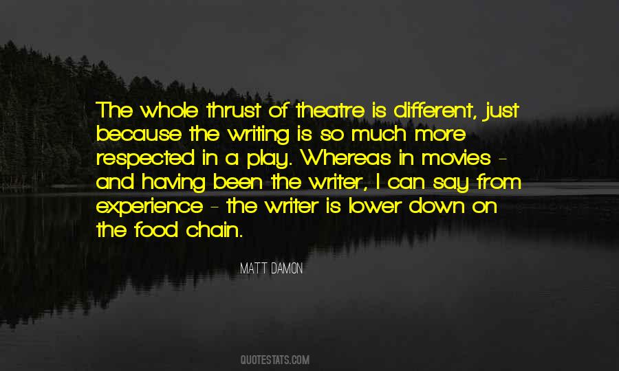 Theatre Play Quotes #881447