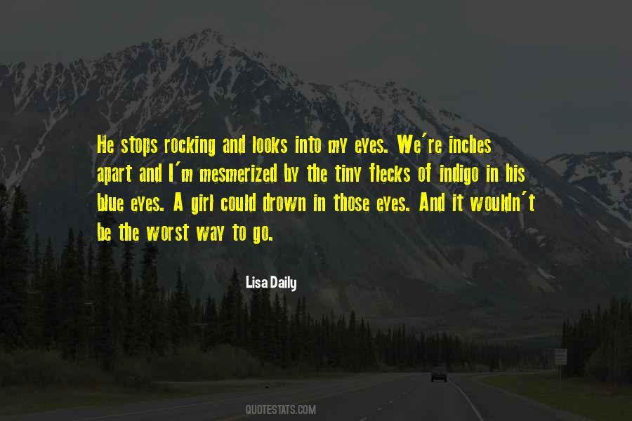 The Blue Girl Quotes #1307086
